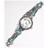 Image 1 : ALLUDE WATCH WITH BLUE STONES IN BAND!!