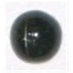 3.80 CARAT LARGE *MADAGASCAR* BLACK STAR SAPPHIRE *BEUATIFUL POLISHED GEMSTONE* GEM CAME OUT OF SAFE
