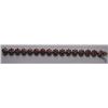 Image 2 : 25.050g Bracelet of Garnet in Silver