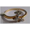 Image 1 : 1.619g Ring in 18kt 1.577g Gold,0.21 Ctw Diamond
