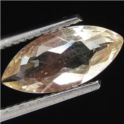 0.95ct Clear Champagne Oregon Sunstone Marquise (GEM-031062)