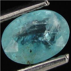 0.83ct Blue Green Natural Apatite Oval (GEM-039710)
