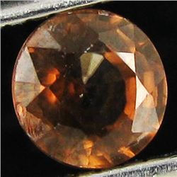 0.93ct  Champagne Zircon Round Round (GEM-041453)
