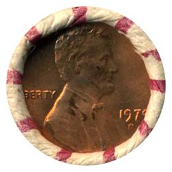 1979D Cent UnOpened Original Bank Roll 50 GEMS (COI-004820)