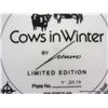 Image 6 : Cows in Winter by Franklin Mint