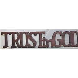 MAHOGANY WOOD LETTERS