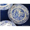 Image 6 : Spode Blue Italian 5 Pc. Bowl Set NIB