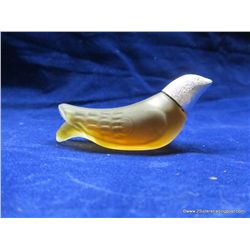 Clear Glass Avon Collectable  Perfume Bottle