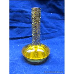 Clear Glass Avon Collectable  Perfume Oil Bottle