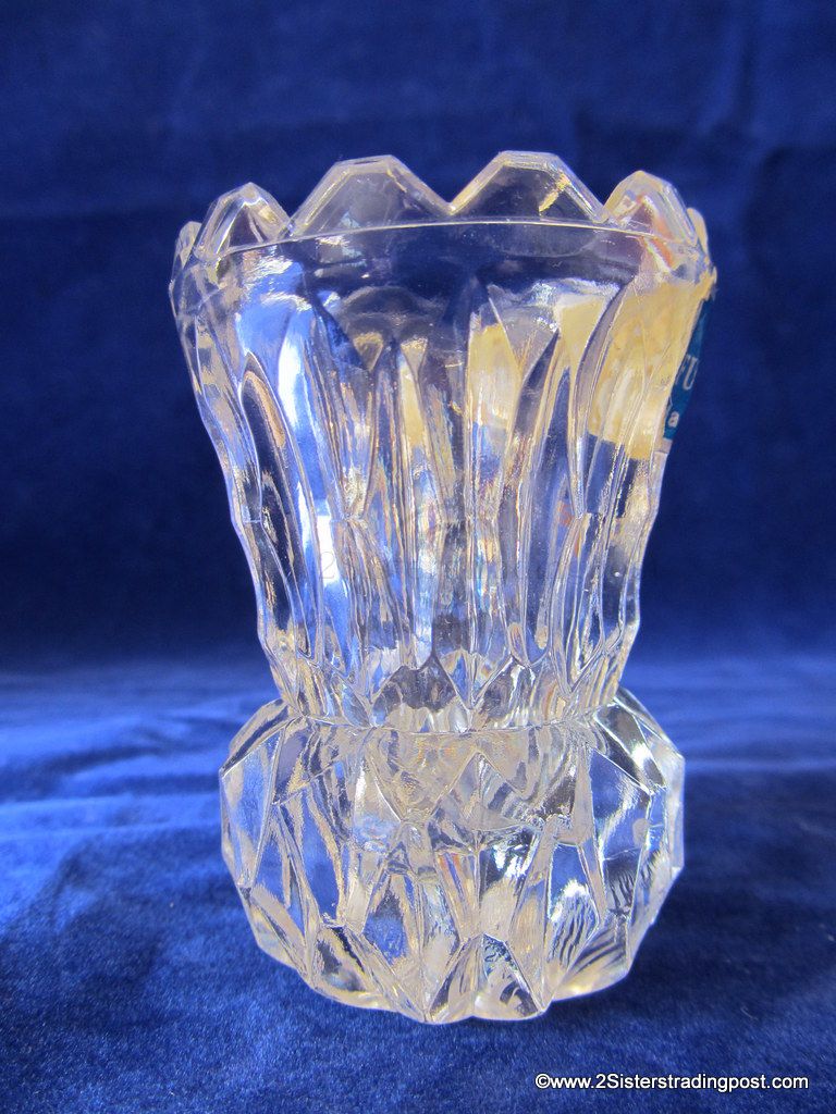 Lead Crystal Toothpick Holder