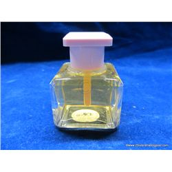 Clear Glass Avon Perfume Oil Bottle