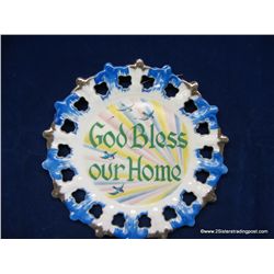 God Bless Our Home Wall Plate