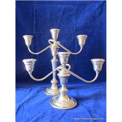 Gorham Silver Plated Candlesticks