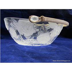 ADERIA GLASS 'Rose' Basket
