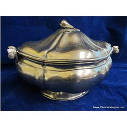 Italian Pewter Soup Tureen