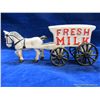 Image 1 : Cast Iron Fresh Milk Cart