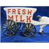 Image 8 : Cast Iron Fresh Milk Cart