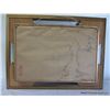 Image 5 : Vintage Gold Wood Mirror & Display Shadow  Box
