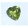 Image 1 : .65 CARAT PERIDOT BEAUTIFUL CUT & FACETED HEART SHAPE MINED IN ARIZONA GEMSTONE CAME OUT OF SAFE BOX