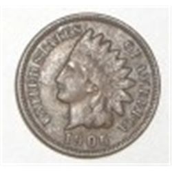 1906 INDIAN HEAD PENNY RED BOOK VALUE IS $17.00+ *NICE RARE EXTRA FINE+ GRADE*!!