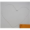Image 1 : Sterling Silver Necklace 1.355 grams
