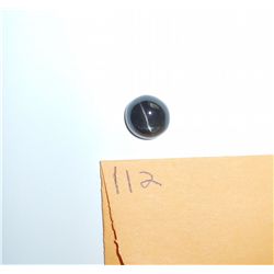 India Black Star Sapphire 8.10 carat *Very Nice* cabochon cut