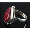 Image 2 : RUBY CORRUNDUM 21.07CTW STERLING SILVER RING