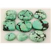 Image 1 : Natural Turquoise 189.68ctw Loose Small Gemstone Lot of