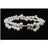 Image 2 : 149.10CTW 7in. WHITE TWISTED RICE PEARL BRACELET