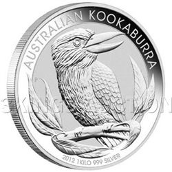 Australian Kookaburra Kilo Silver 2012