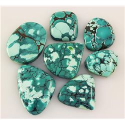 Natural Turquoise 184.22ctw Loose Small Gemstone Lot of
