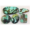 Image 1 : Natural Turquoise 175.30ctw Loose Small Gemstone Lot of