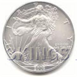 Uncirculated Silver Eagle 2005