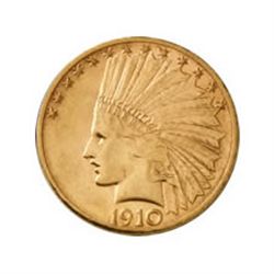 $10 Indian Extra Fine Early Gold Bullion