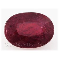 6.79ctw African Ruby Loose Gemstone