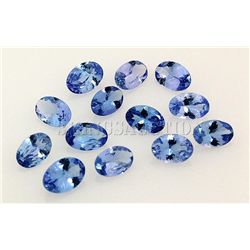 Natural African Tanzanite 5.38ctw Loose Gemstone 13pcs