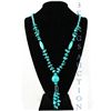 Image 1 : Natural 410.06ctw Turquoise Sterling Silver Necklace