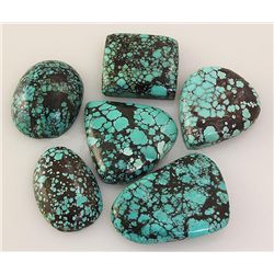 Natural Turquoise 184.28ctw Loose Small Gemstone Lot of