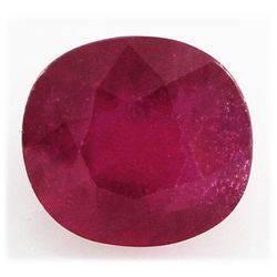 6.22ctw African Ruby Loose Gemstone