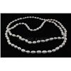 Image 2 : 454.9CTW 46" WHITE LONGSTRAND FRESHWATER PEARL NECKLACE