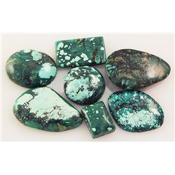 Natural Turquoise 153.47ctw Loose Small Gemstone Lot of