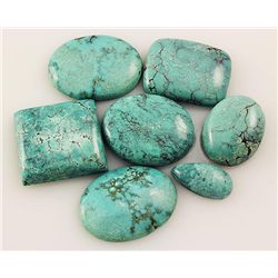 Natural Turquoise 163.90ctw Loose Small Gemstone Lot of