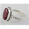 Image 2 : RUBY CORRUNDUM 24.30CTW STERLING SILVER RING