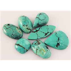 Natural Turquoise 166.22ctw Loose Small Gemstone Lot of