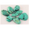 Image 1 : Natural Turquoise 166.22ctw Loose Small Gemstone Lot of