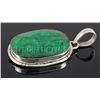 Image 2 : EMERALD BERYL 67.26CTW STERLING SILVER PENDANT