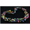 Image 2 : 432.1CTW 16" MULTICOLOR RICE PEARL NECKLACE METAL LOCK