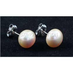 15.01CTW LAVENDER RICE PEARL EARRING PHILIPPINES