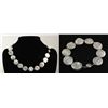 Image 1 : SET OF QUEEN OF PEARLS NECKLACE&BRACELET TOTAL 567.71CT