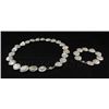 Image 2 : SET OF QUEEN OF PEARLS NECKLACE&BRACELET TOTAL 567.71CT